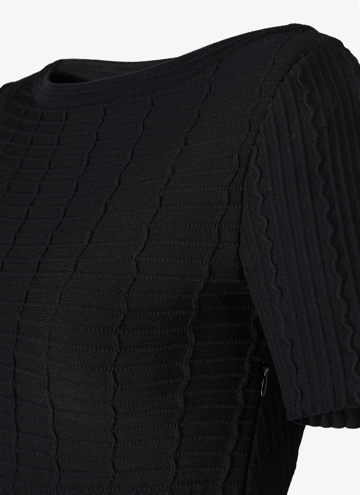 Long Knitted Dress ALAÏA BLACK LONG KNITTED DRESS